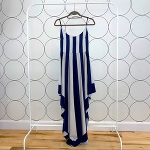 White and blue small